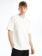 Crew Neck Short Sleeve Combed Cotton Men's T-shirt